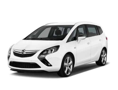 Opel Zafira, el automóvil de alquiler ideal para viajar en grupo